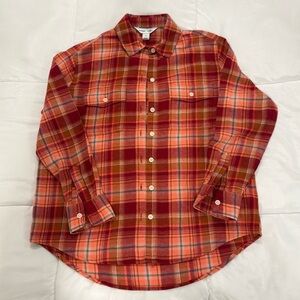 Women’s Red Plaid Shirt